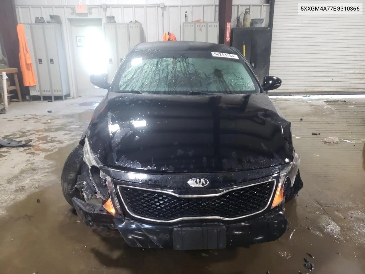 2014 Kia Optima Lx VIN: 5XXGM4A77EG310366 Lot: 58243754