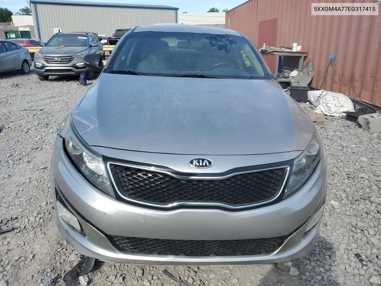 5XXGM4A77EG317415 2014 Kia Optima Lx