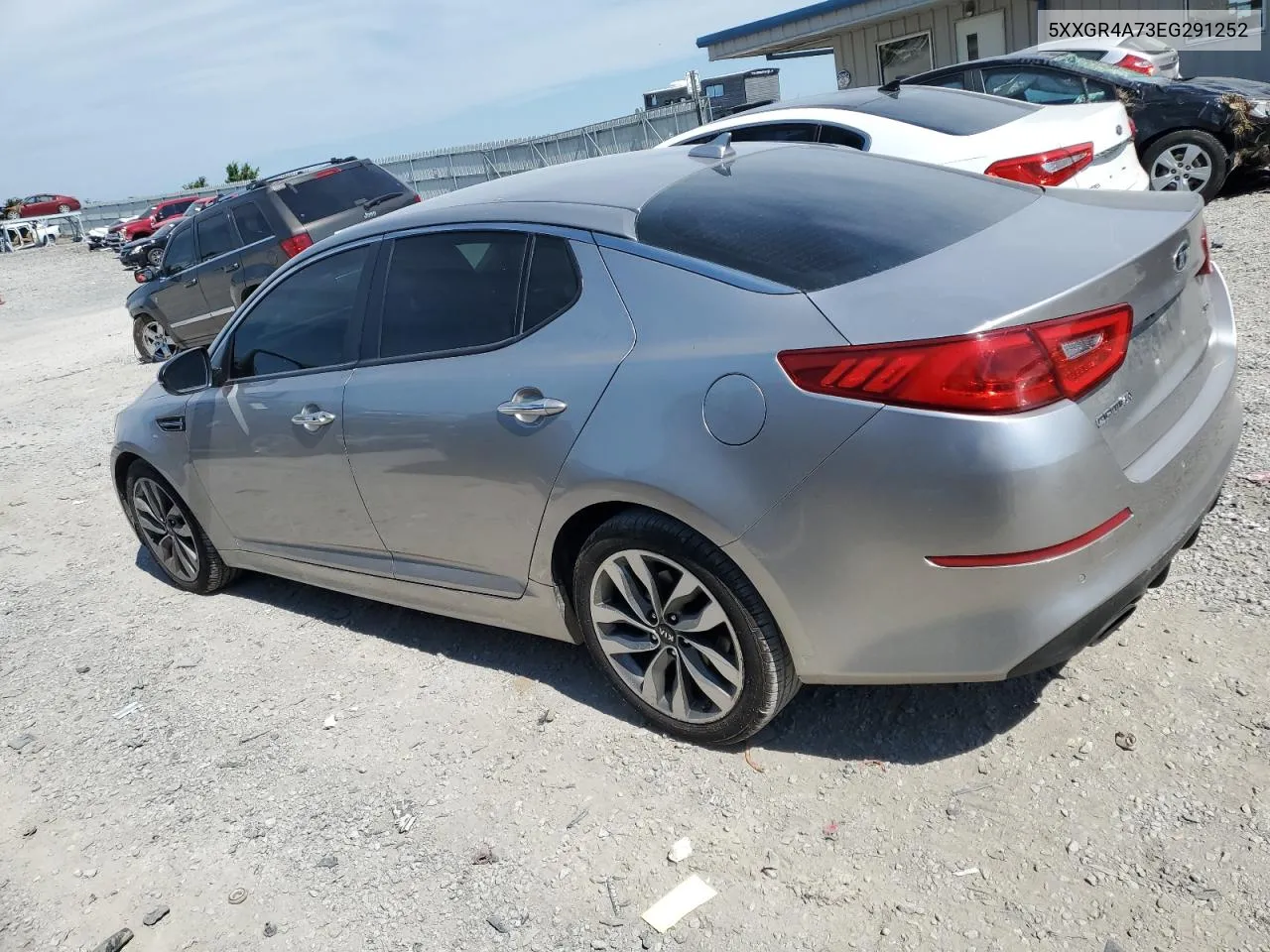 2014 Kia Optima Sx VIN: 5XXGR4A73EG291252 Lot: 59170714