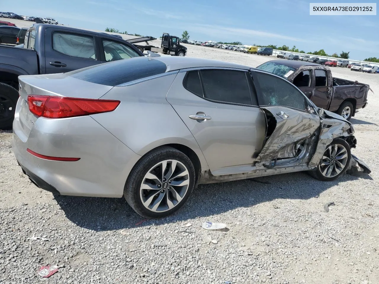 2014 Kia Optima Sx VIN: 5XXGR4A73EG291252 Lot: 59170714