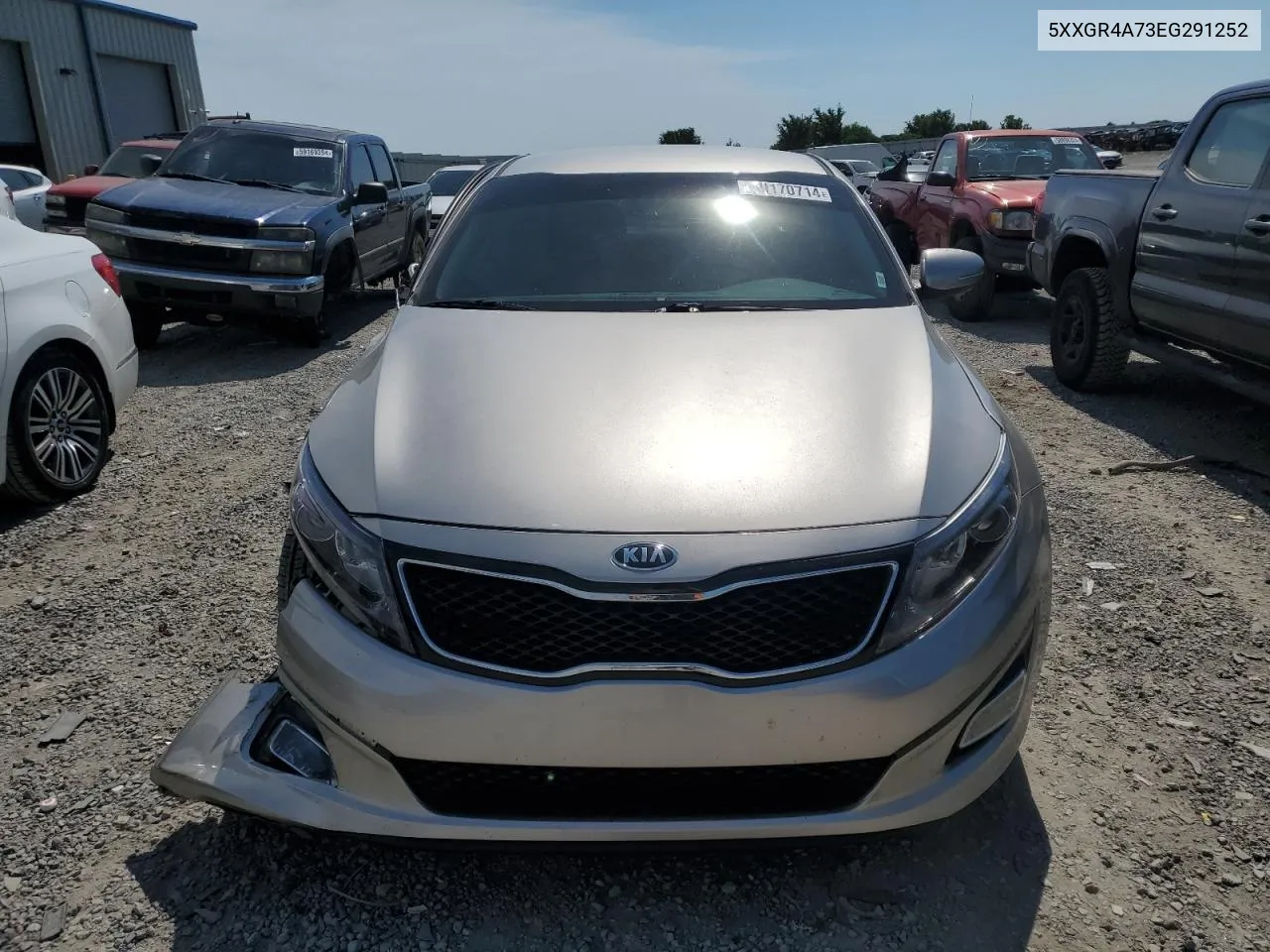 2014 Kia Optima Sx VIN: 5XXGR4A73EG291252 Lot: 59170714