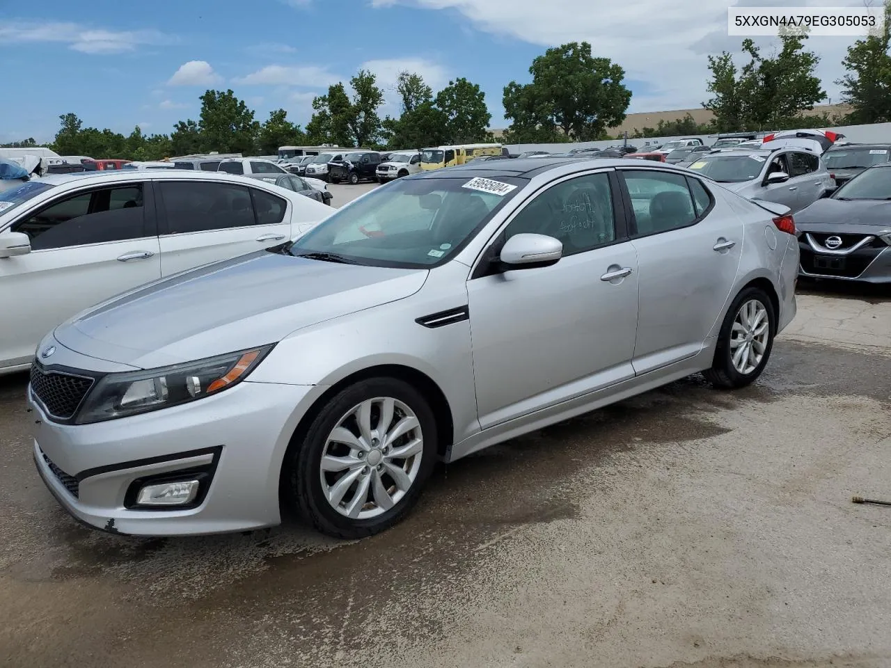 2014 Kia Optima Ex VIN: 5XXGN4A79EG305053 Lot: 59695004