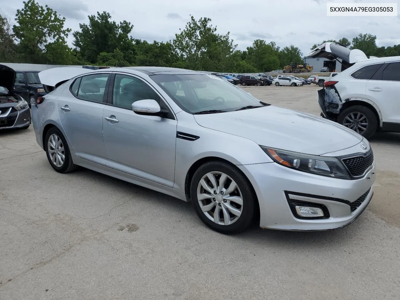 2014 Kia Optima Ex VIN: 5XXGN4A79EG305053 Lot: 59695004