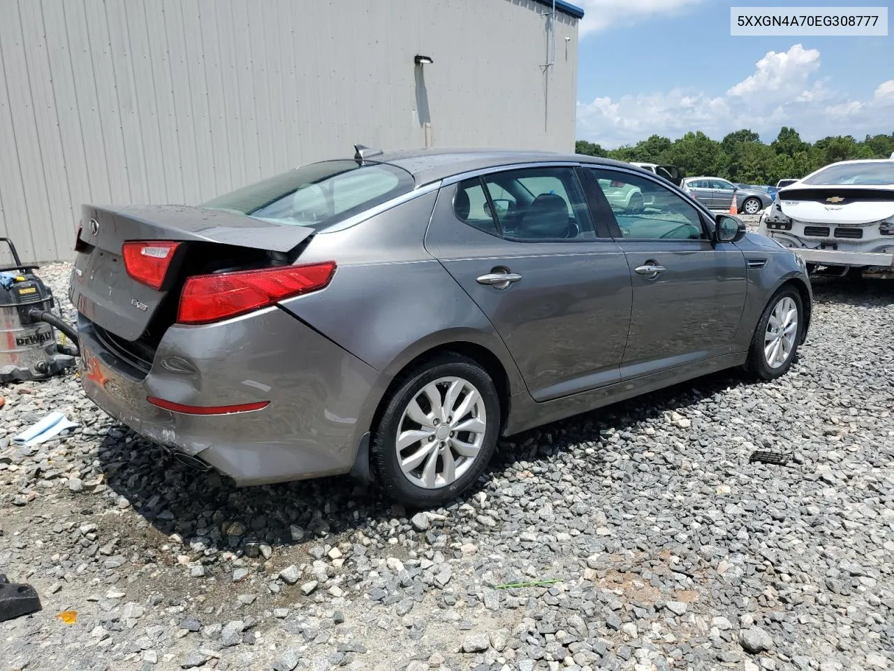 5XXGN4A70EG308777 2014 Kia Optima Ex