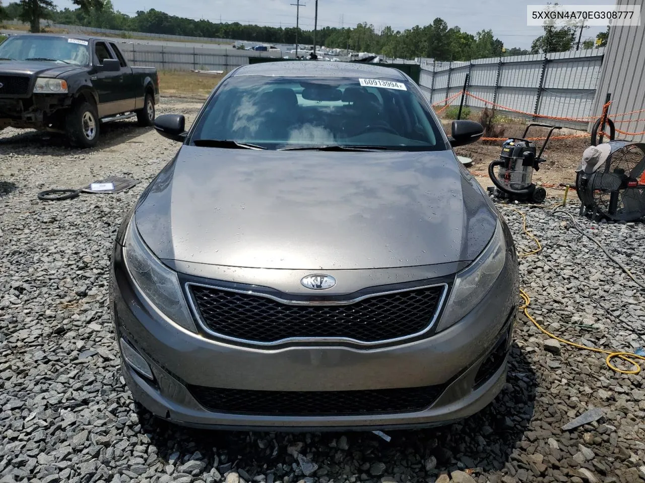 2014 Kia Optima Ex VIN: 5XXGN4A70EG308777 Lot: 60913994