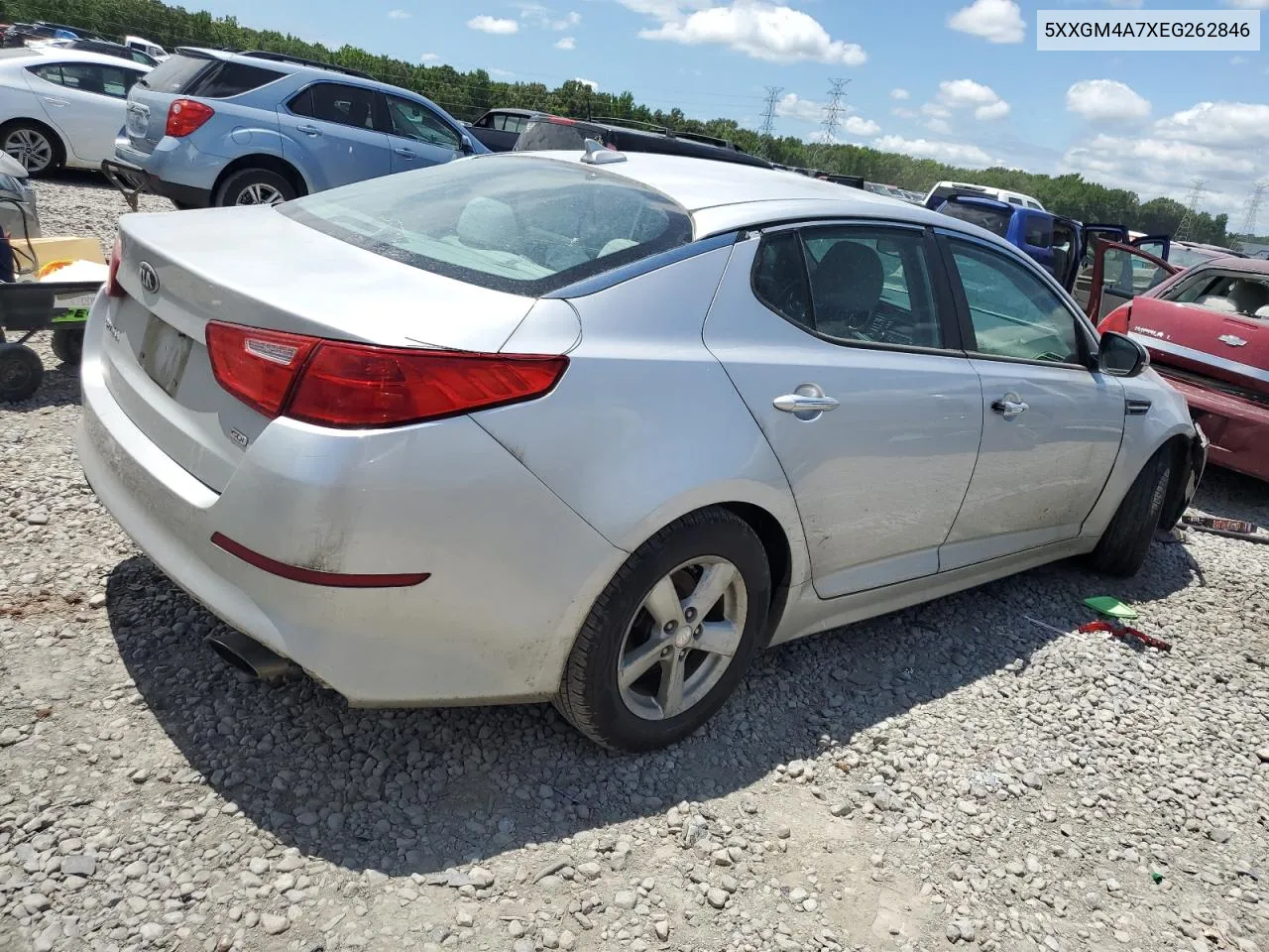 2014 Kia Optima Lx VIN: 5XXGM4A7XEG262846 Lot: 61326334