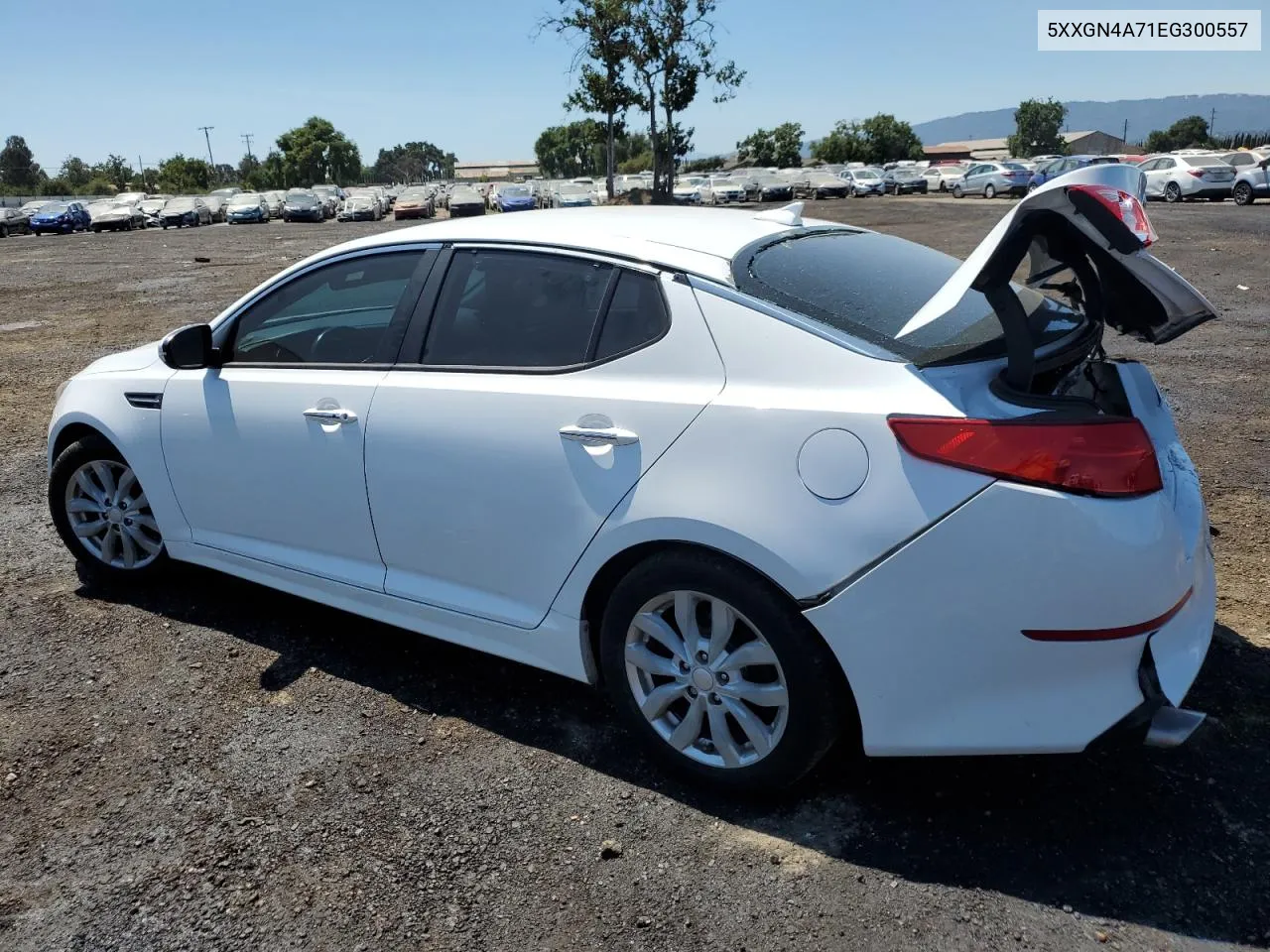 2014 Kia Optima Ex VIN: 5XXGN4A71EG300557 Lot: 61695224