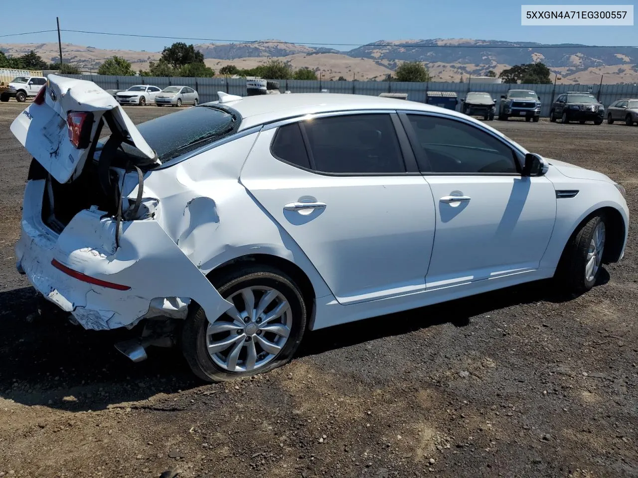 2014 Kia Optima Ex VIN: 5XXGN4A71EG300557 Lot: 61695224