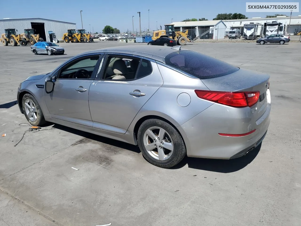 5XXGM4A77EG293505 2014 Kia Optima Lx