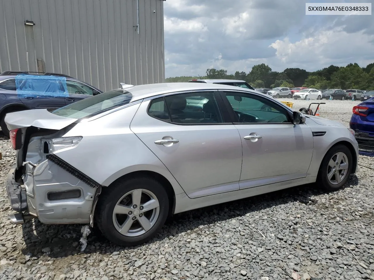 2014 Kia Optima Lx VIN: 5XXGM4A76EG348333 Lot: 63207404