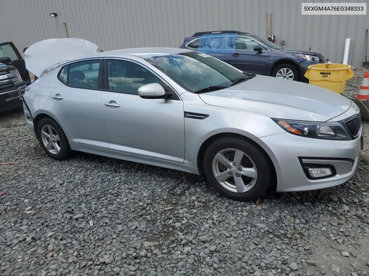 5XXGM4A76EG348333 2014 Kia Optima Lx