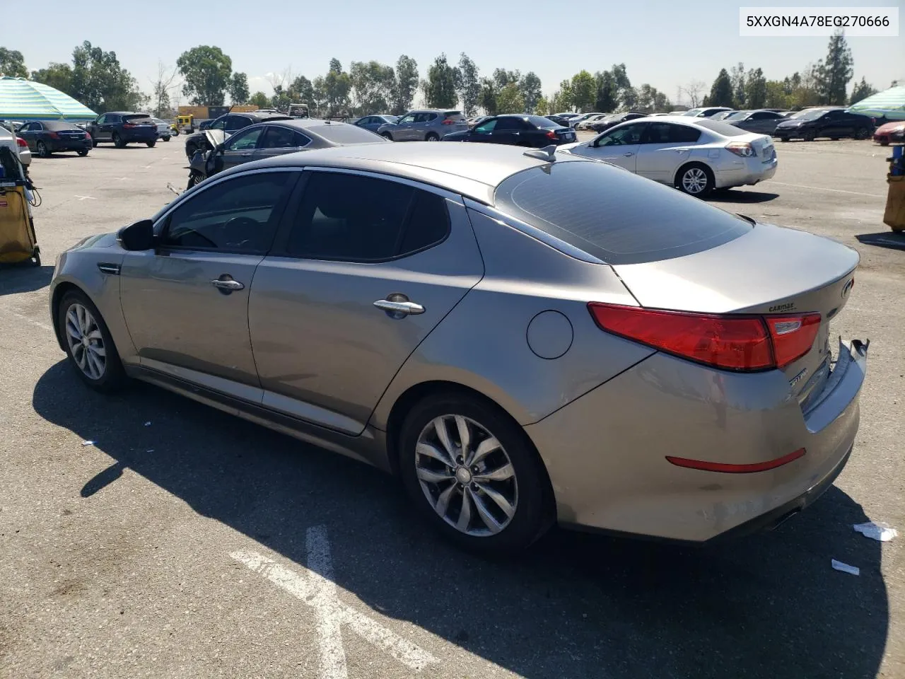 5XXGN4A78EG270666 2014 Kia Optima Ex