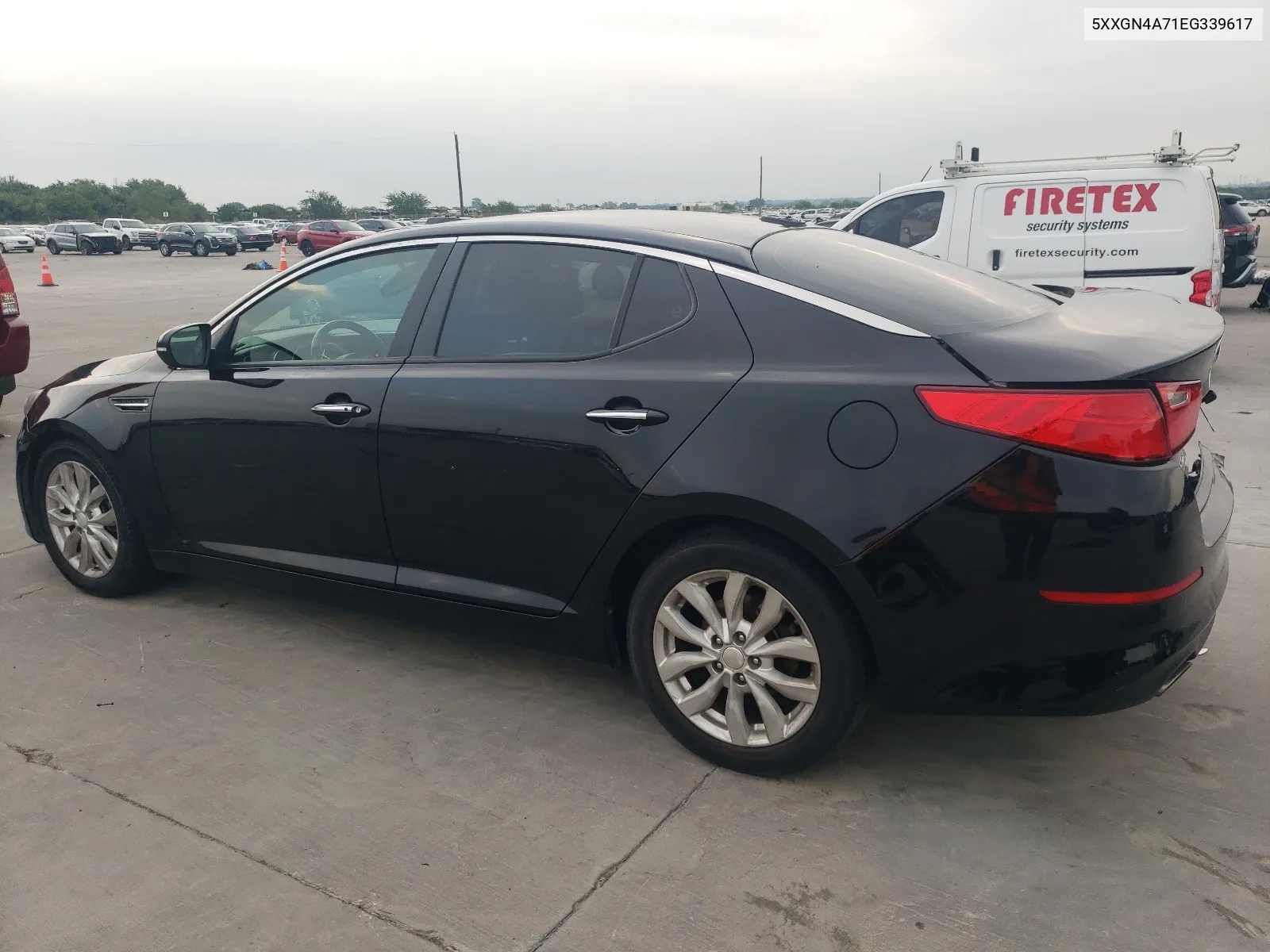 5XXGN4A71EG339617 2014 Kia Optima Ex