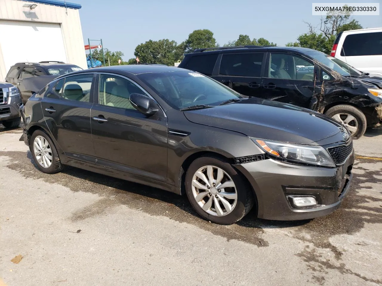 2014 Kia Optima Lx VIN: 5XXGM4A79EG330330 Lot: 64299454