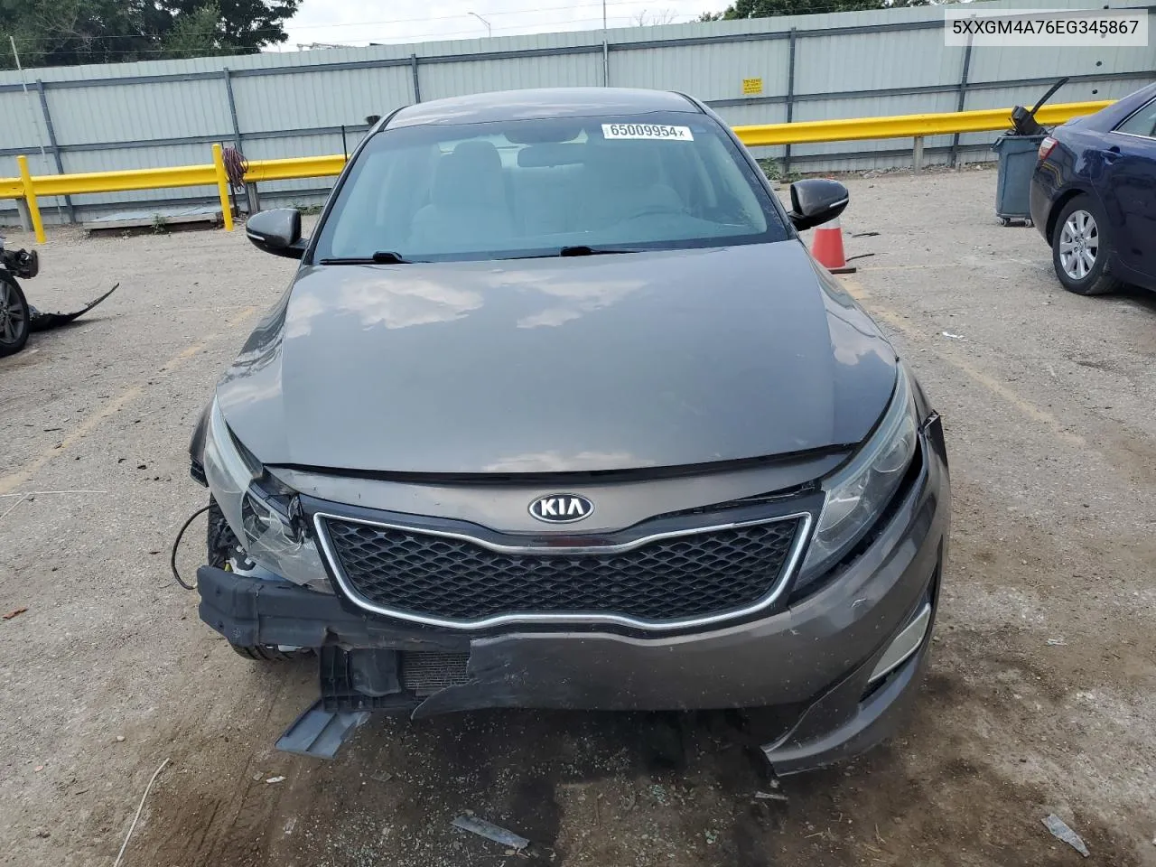 2014 Kia Optima Lx VIN: 5XXGM4A76EG345867 Lot: 65009954