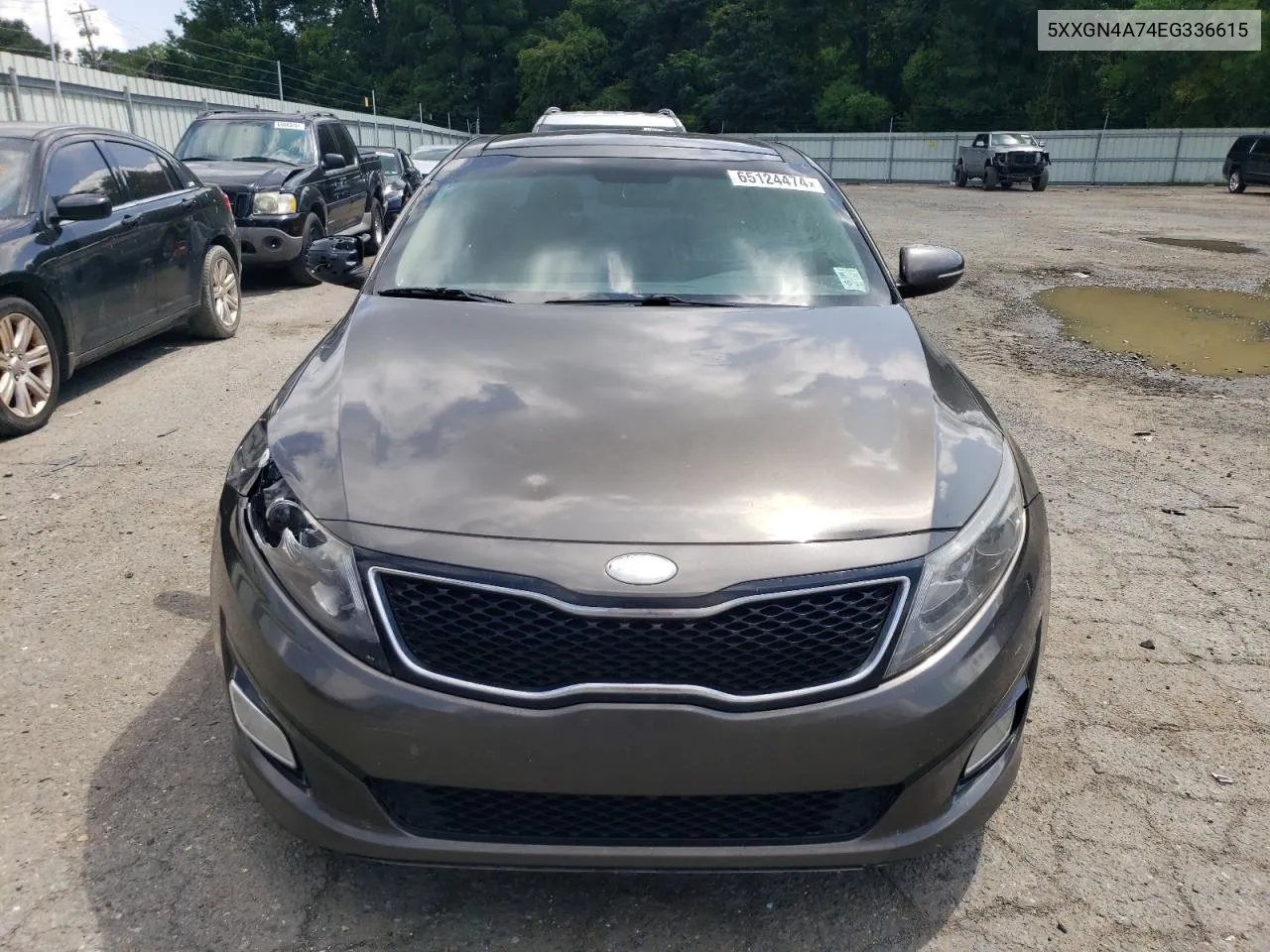 2014 Kia Optima Ex VIN: 5XXGN4A74EG336615 Lot: 65124474