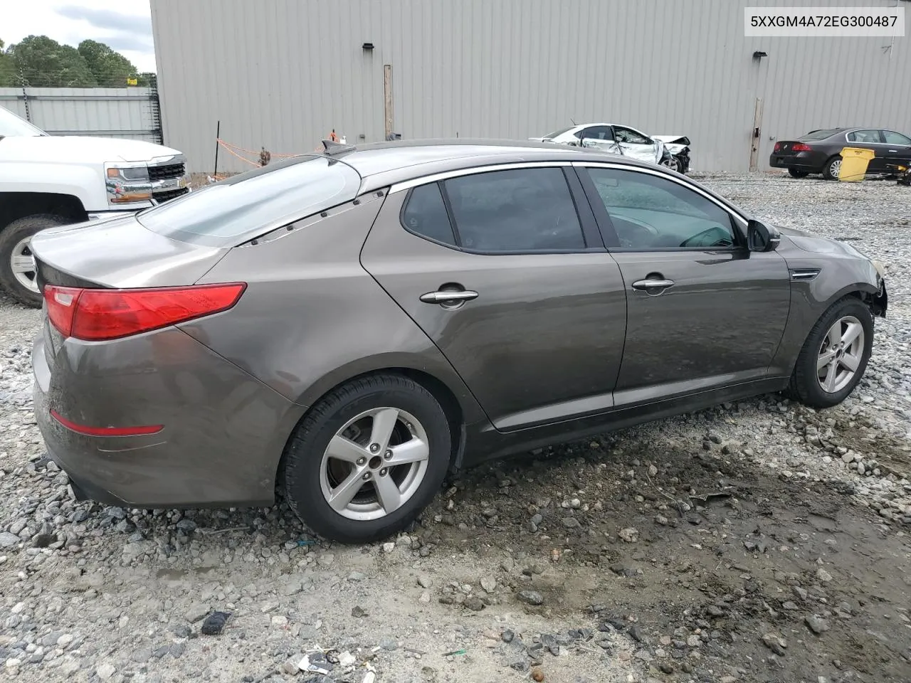 5XXGM4A72EG300487 2014 Kia Optima Lx