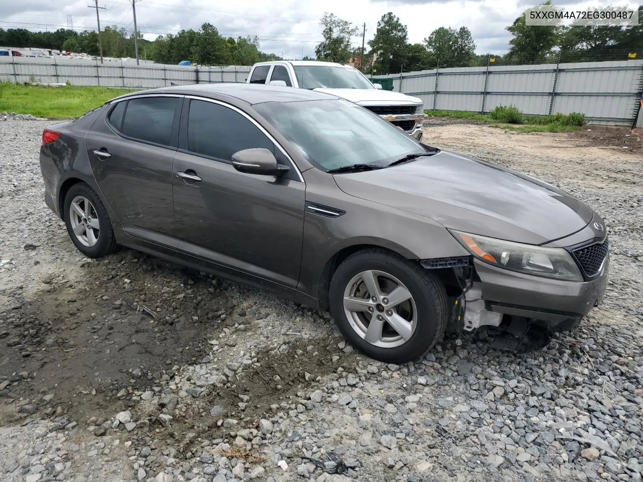 2014 Kia Optima Lx VIN: 5XXGM4A72EG300487 Lot: 65515564