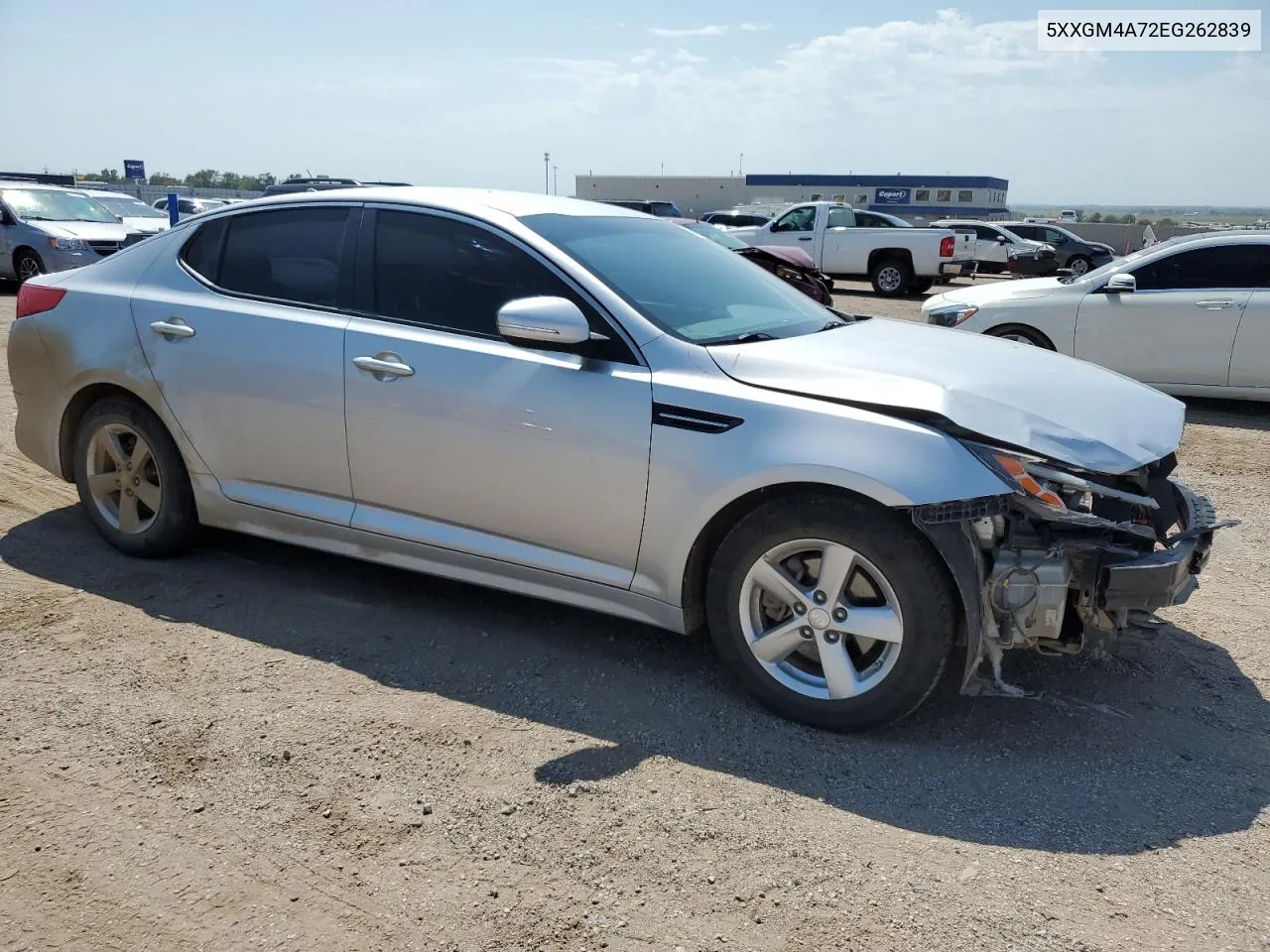 5XXGM4A72EG262839 2014 Kia Optima Lx