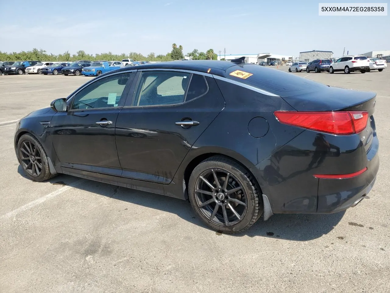 5XXGM4A72EG285358 2014 Kia Optima Lx