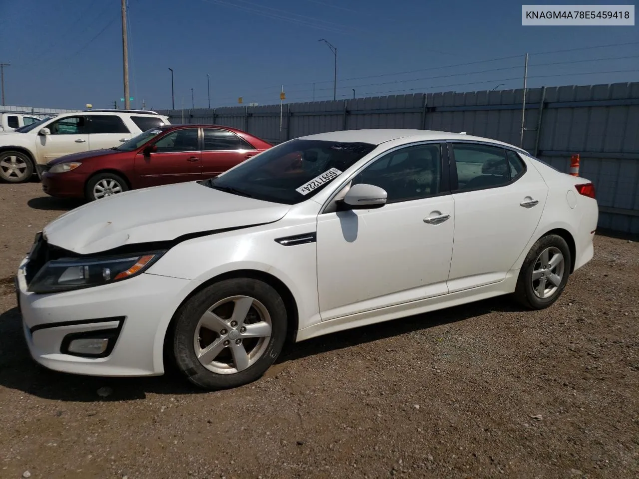 2014 Kia Optima Lx VIN: KNAGM4A78E5459418 Lot: 65971224