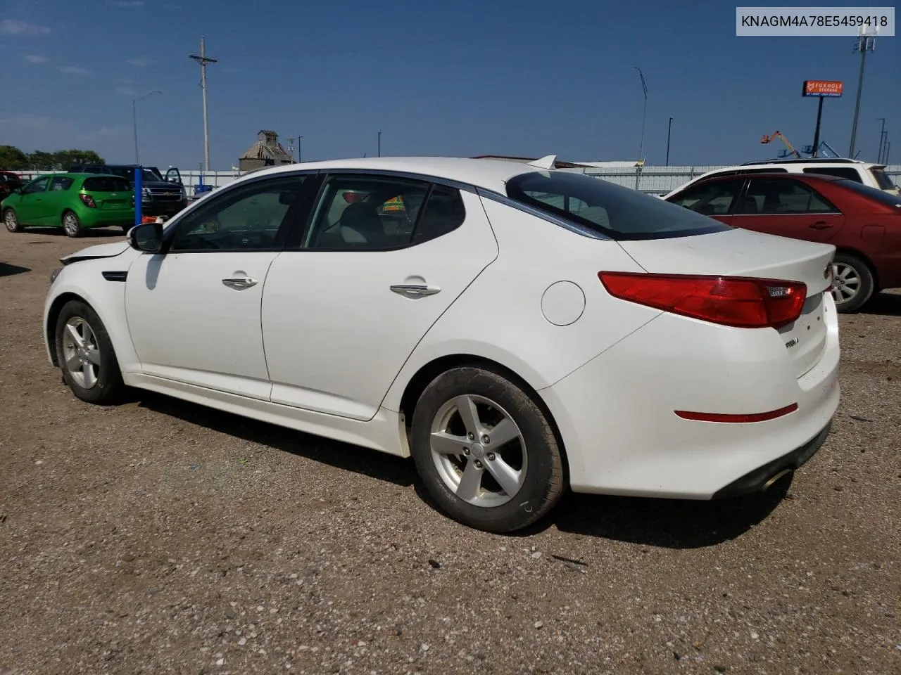 KNAGM4A78E5459418 2014 Kia Optima Lx