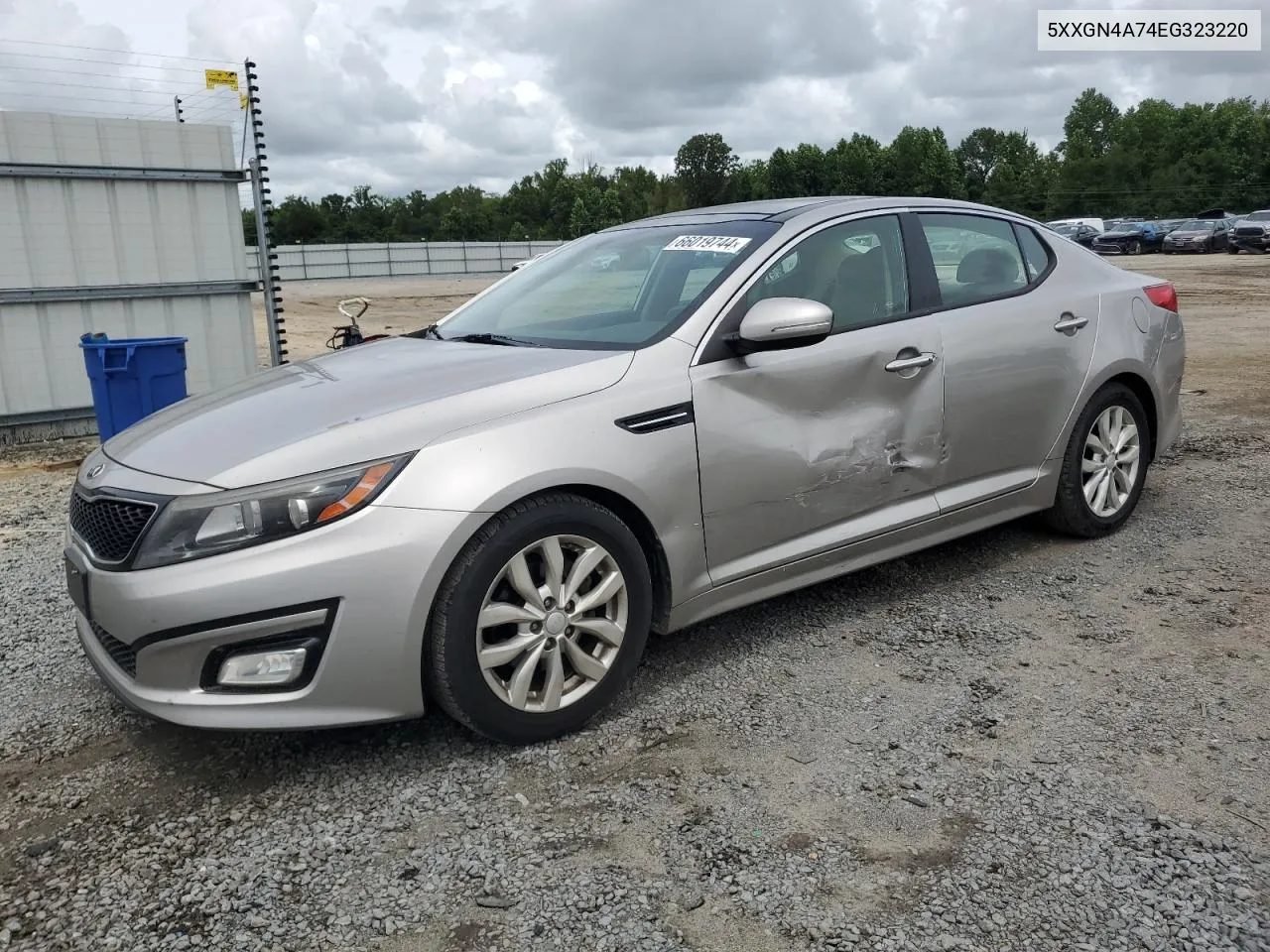 2014 Kia Optima Ex VIN: 5XXGN4A74EG323220 Lot: 66019744