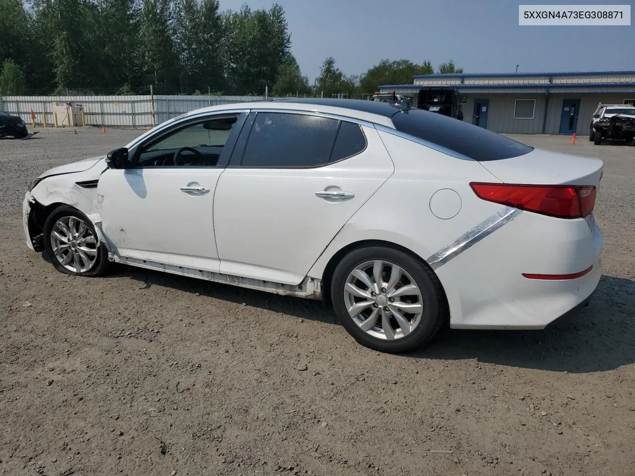 2014 Kia Optima Ex VIN: 5XXGN4A73EG308871 Lot: 66424904