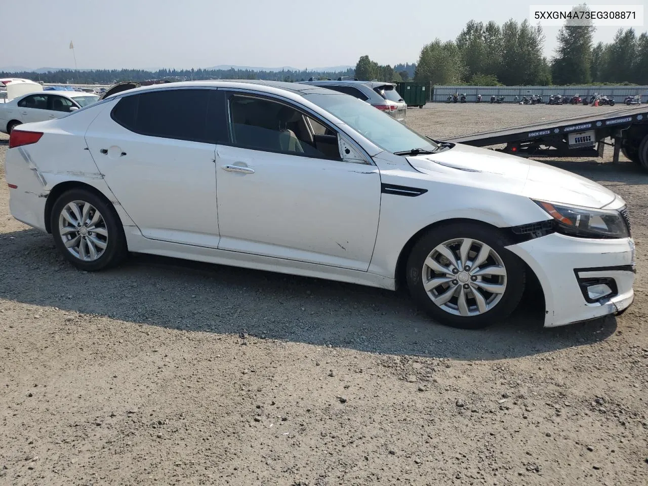 5XXGN4A73EG308871 2014 Kia Optima Ex