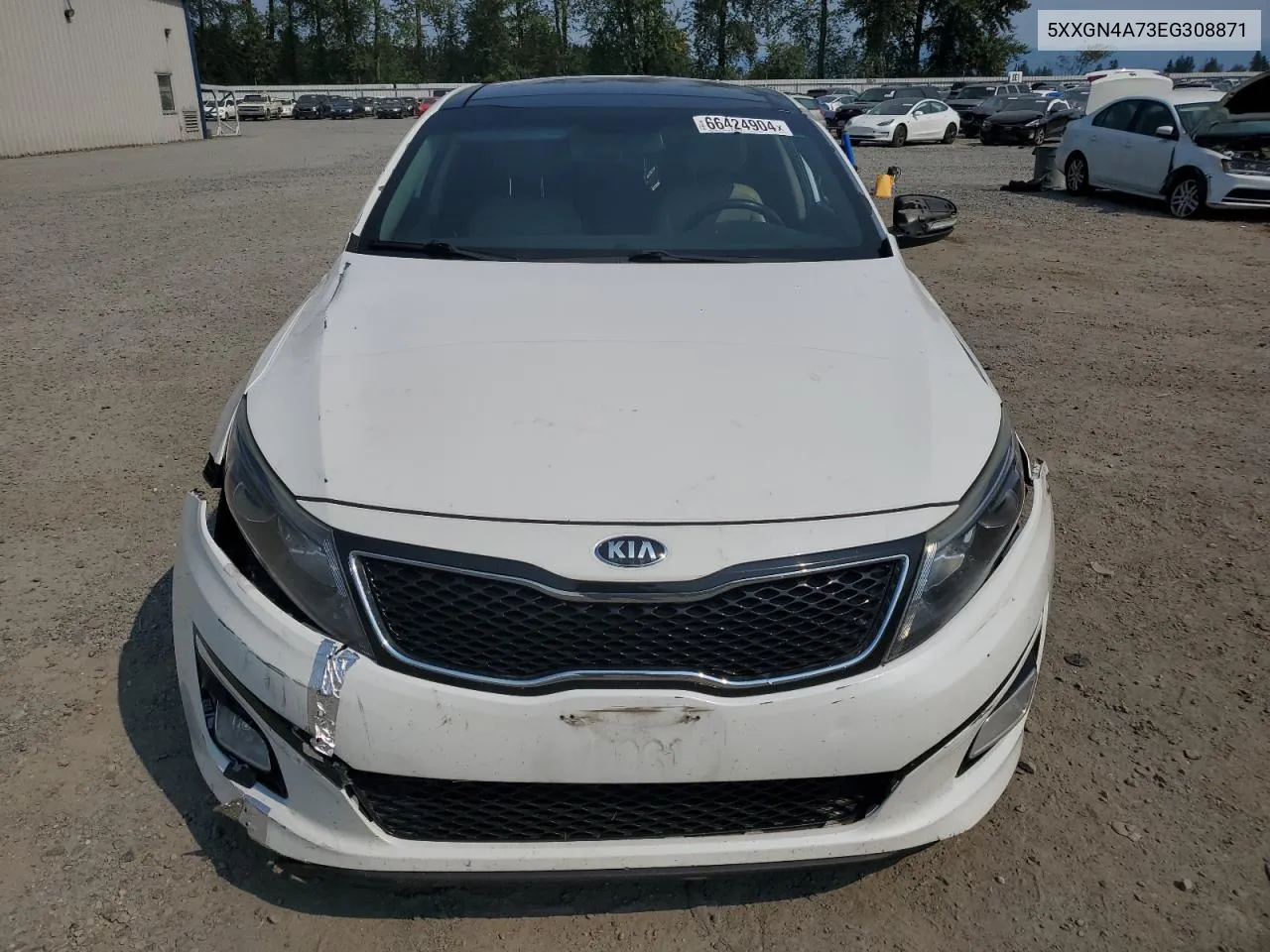 2014 Kia Optima Ex VIN: 5XXGN4A73EG308871 Lot: 66424904