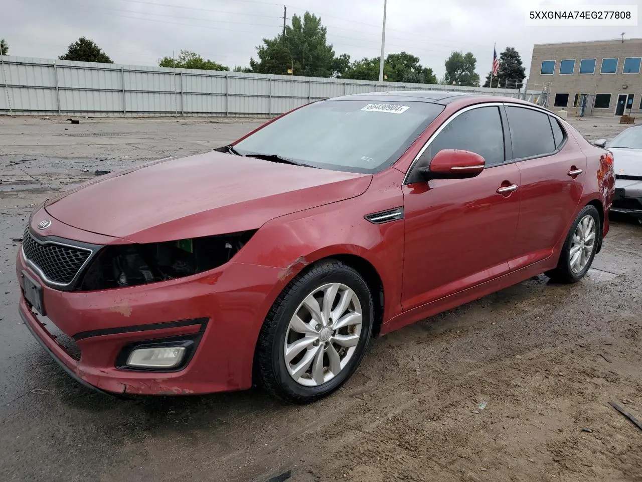 2014 Kia Optima Ex VIN: 5XXGN4A74EG277808 Lot: 66430904