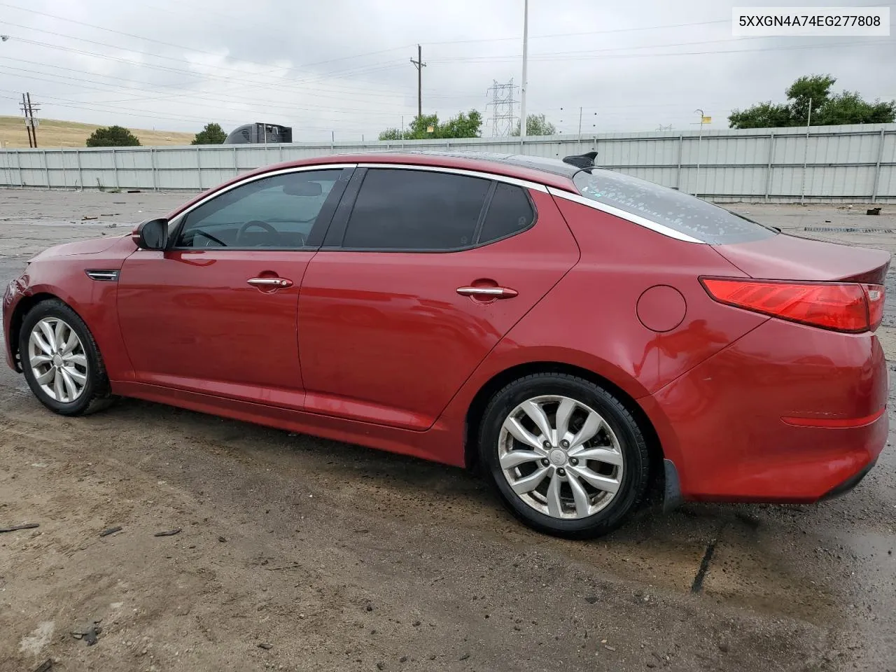 2014 Kia Optima Ex VIN: 5XXGN4A74EG277808 Lot: 66430904