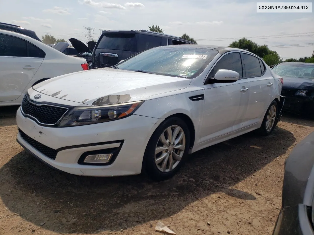 5XXGN4A73EG266413 2014 Kia Optima Ex