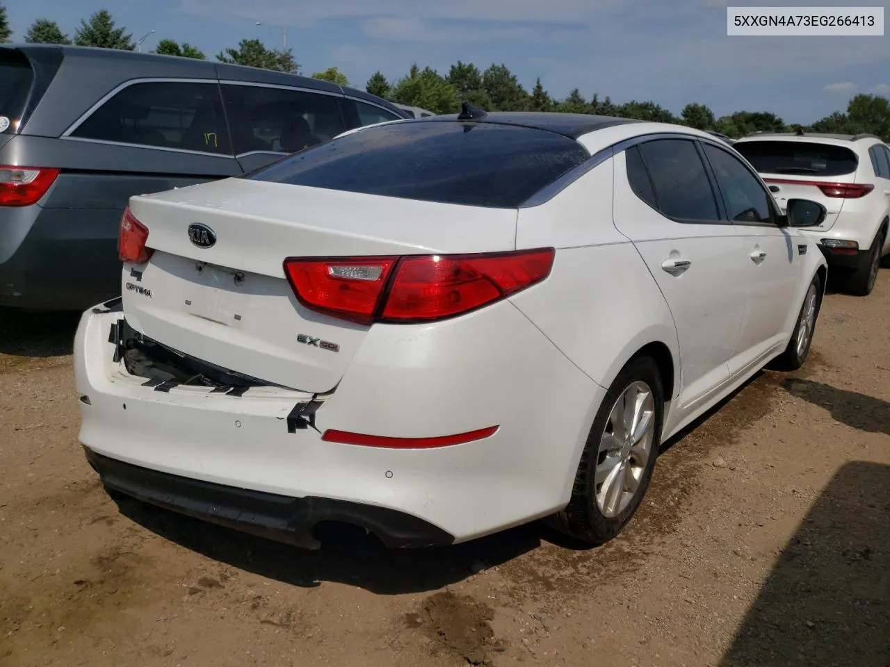 2014 Kia Optima Ex VIN: 5XXGN4A73EG266413 Lot: 66562794