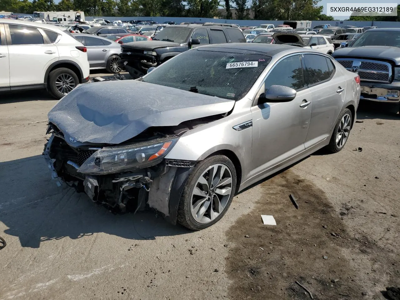 5XXGR4A69EG312189 2014 Kia Optima Sx