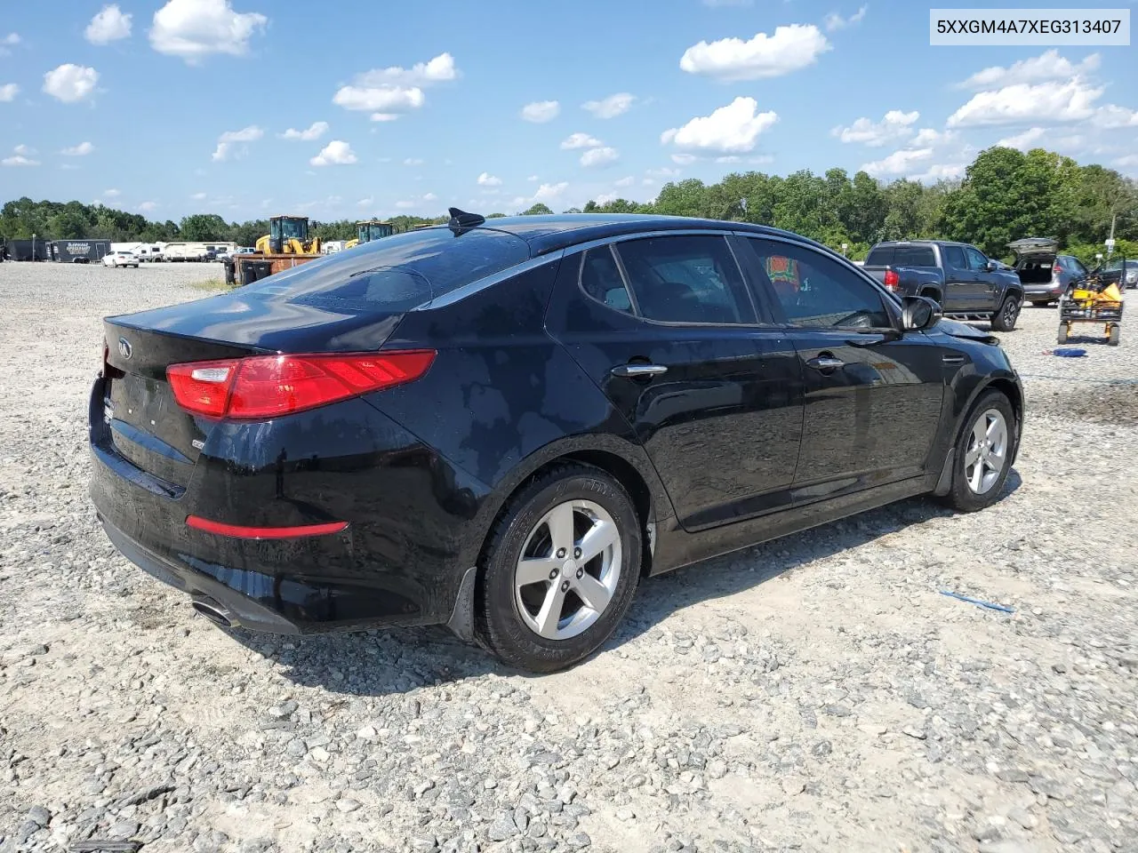 5XXGM4A7XEG313407 2014 Kia Optima Lx