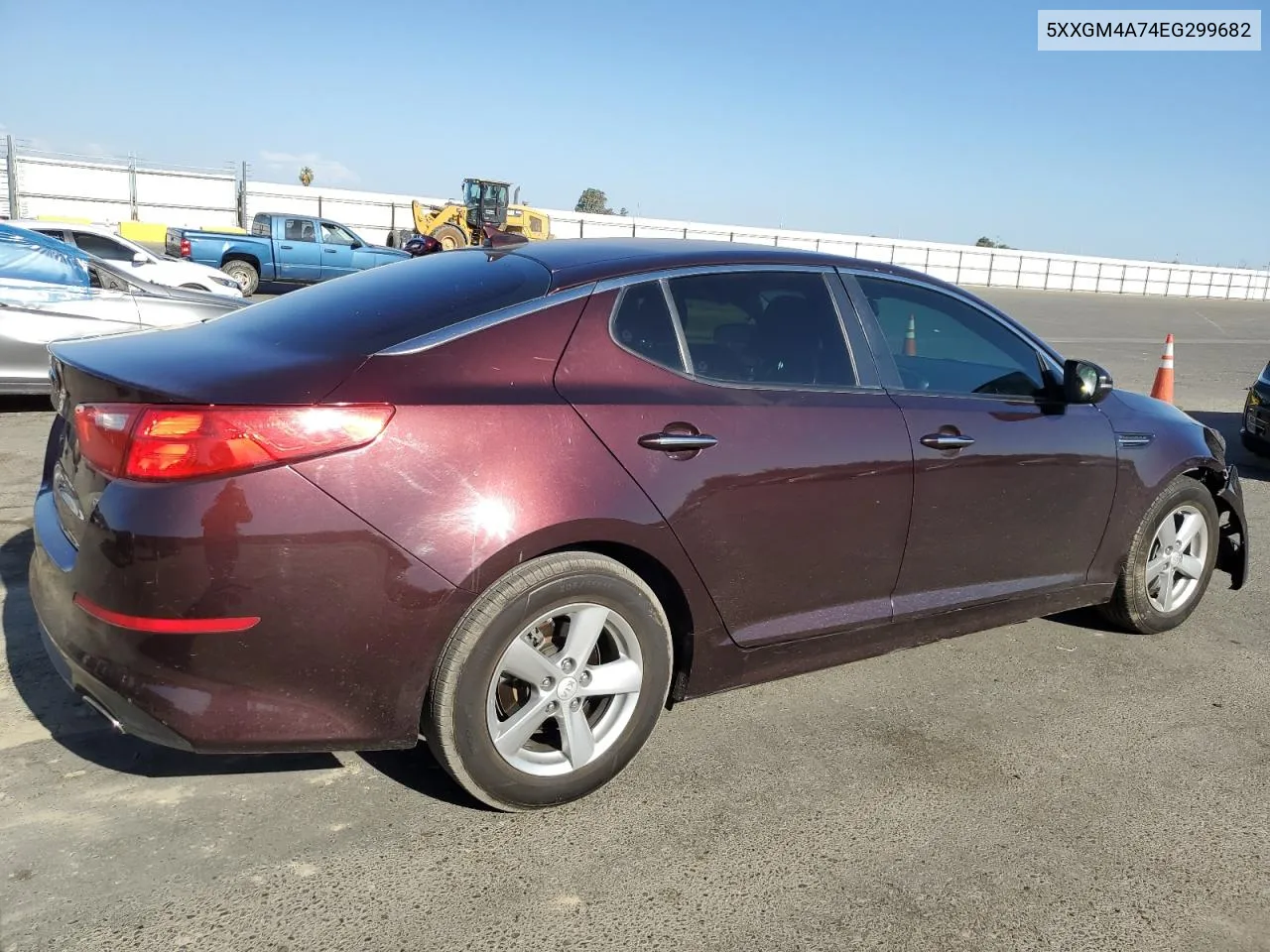 2014 Kia Optima Lx VIN: 5XXGM4A74EG299682 Lot: 66604974