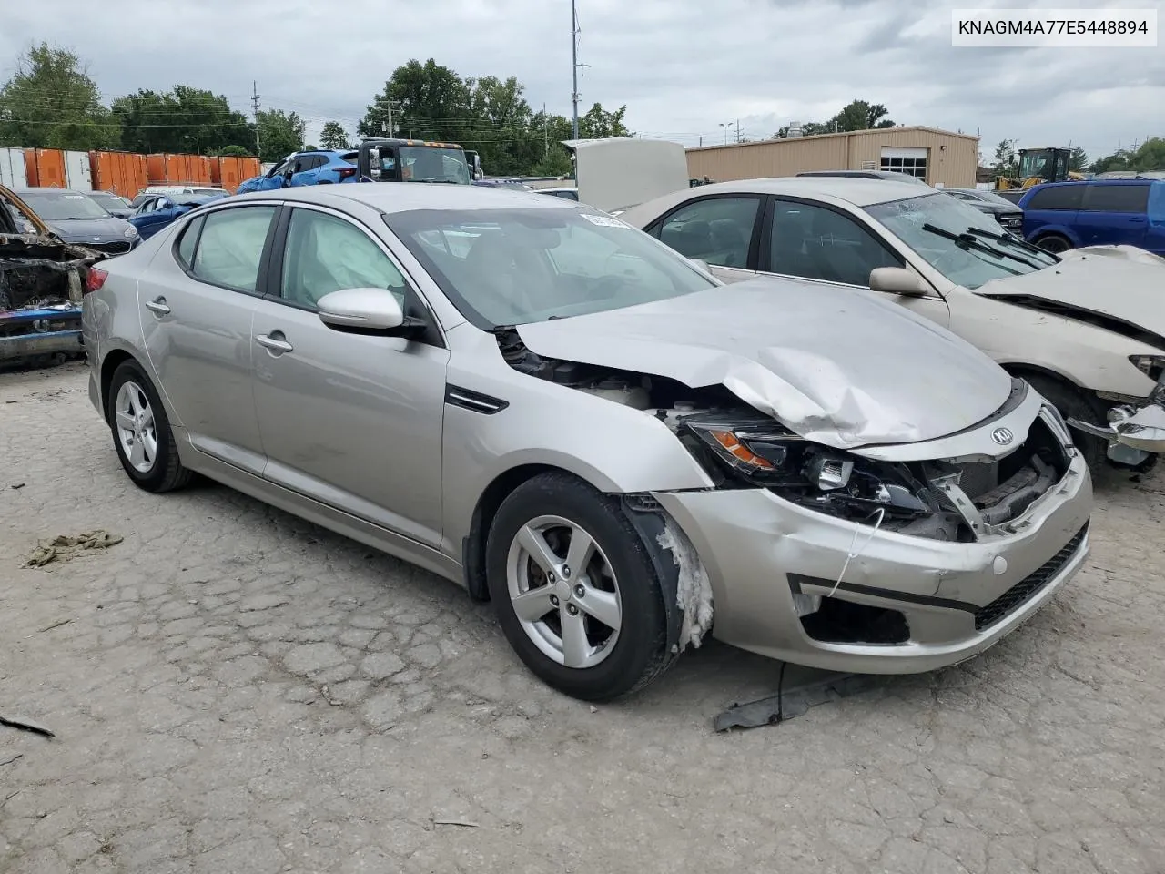 2014 Kia Optima Lx VIN: KNAGM4A77E5448894 Lot: 66711454