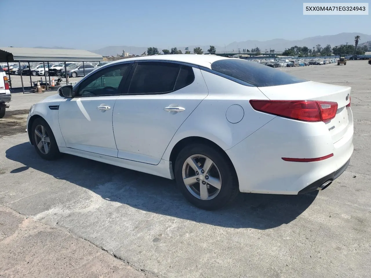 2014 Kia Optima Lx VIN: 5XXGM4A71EG324943 Lot: 66800034