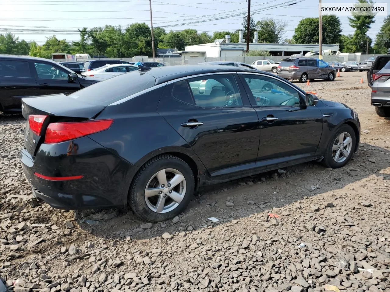 2014 Kia Optima Lx VIN: 5XXGM4A7XEG307493 Lot: 67004844