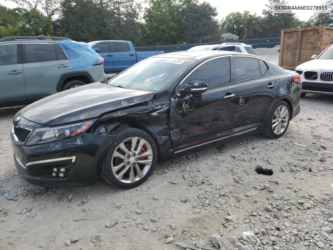 2014 Kia Optima Sx VIN: 5XXGR4A66EG278955 Lot: 67125794