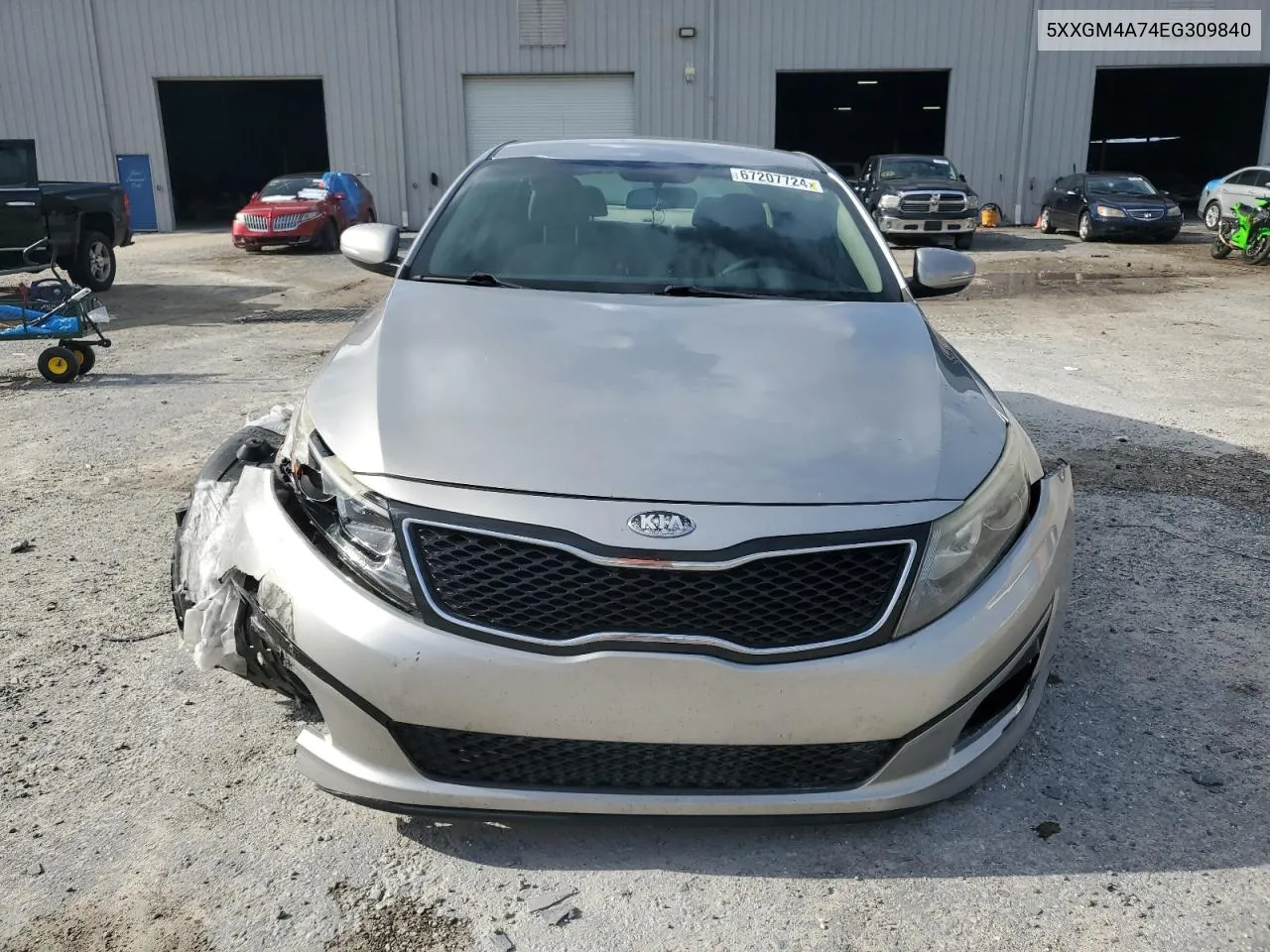 2014 Kia Optima Lx VIN: 5XXGM4A74EG309840 Lot: 67207724