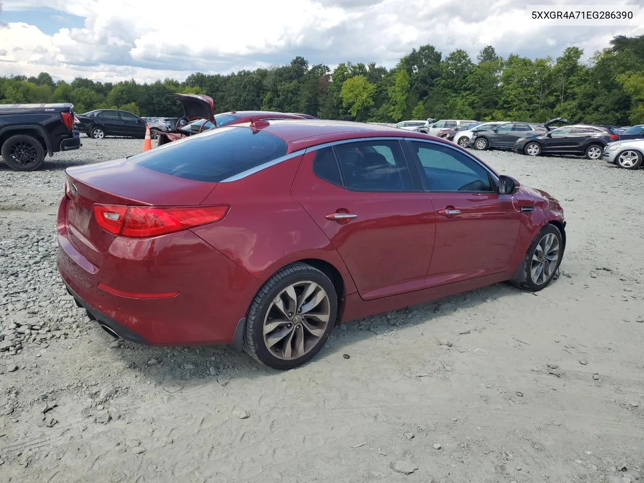 2014 Kia Optima Sx VIN: 5XXGR4A71EG286390 Lot: 67523794