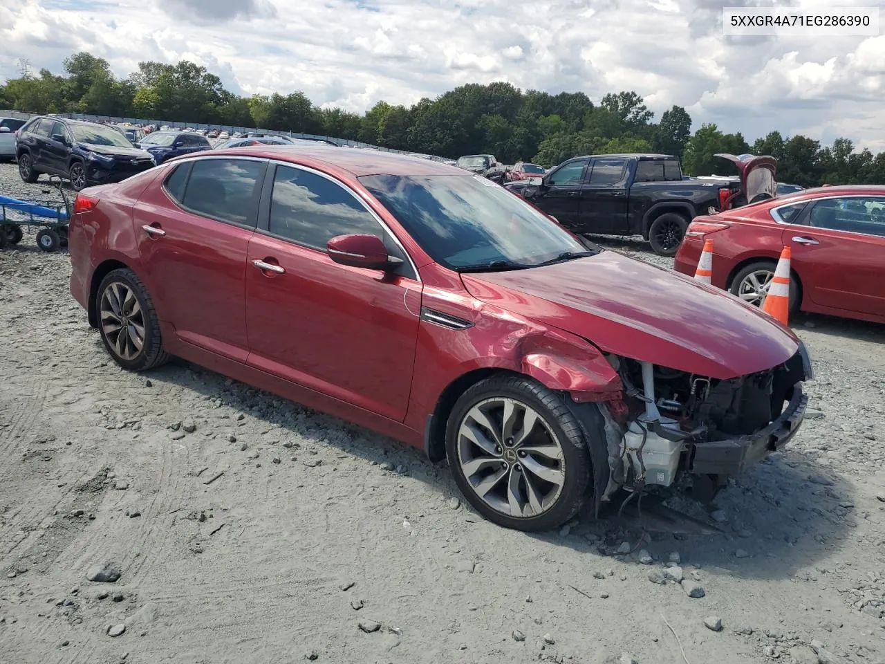 2014 Kia Optima Sx VIN: 5XXGR4A71EG286390 Lot: 67523794