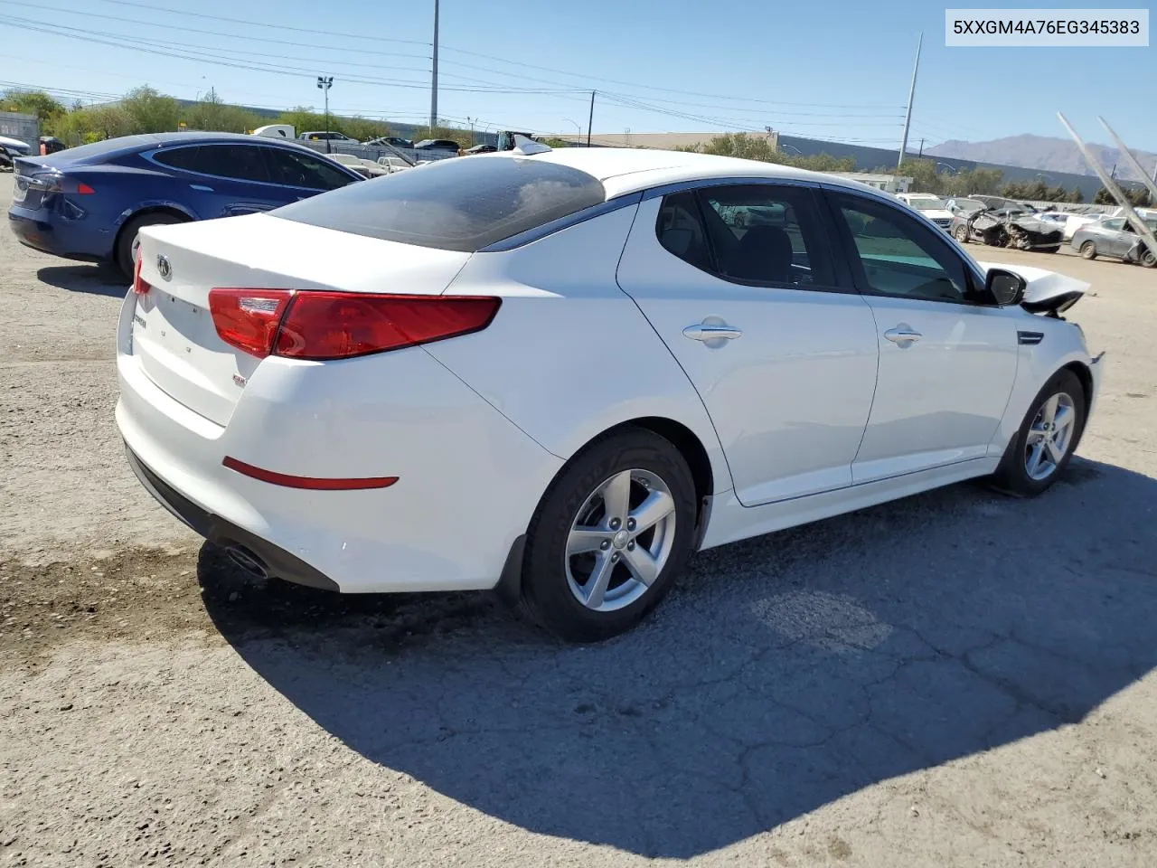 2014 Kia Optima Lx VIN: 5XXGM4A76EG345383 Lot: 67712864