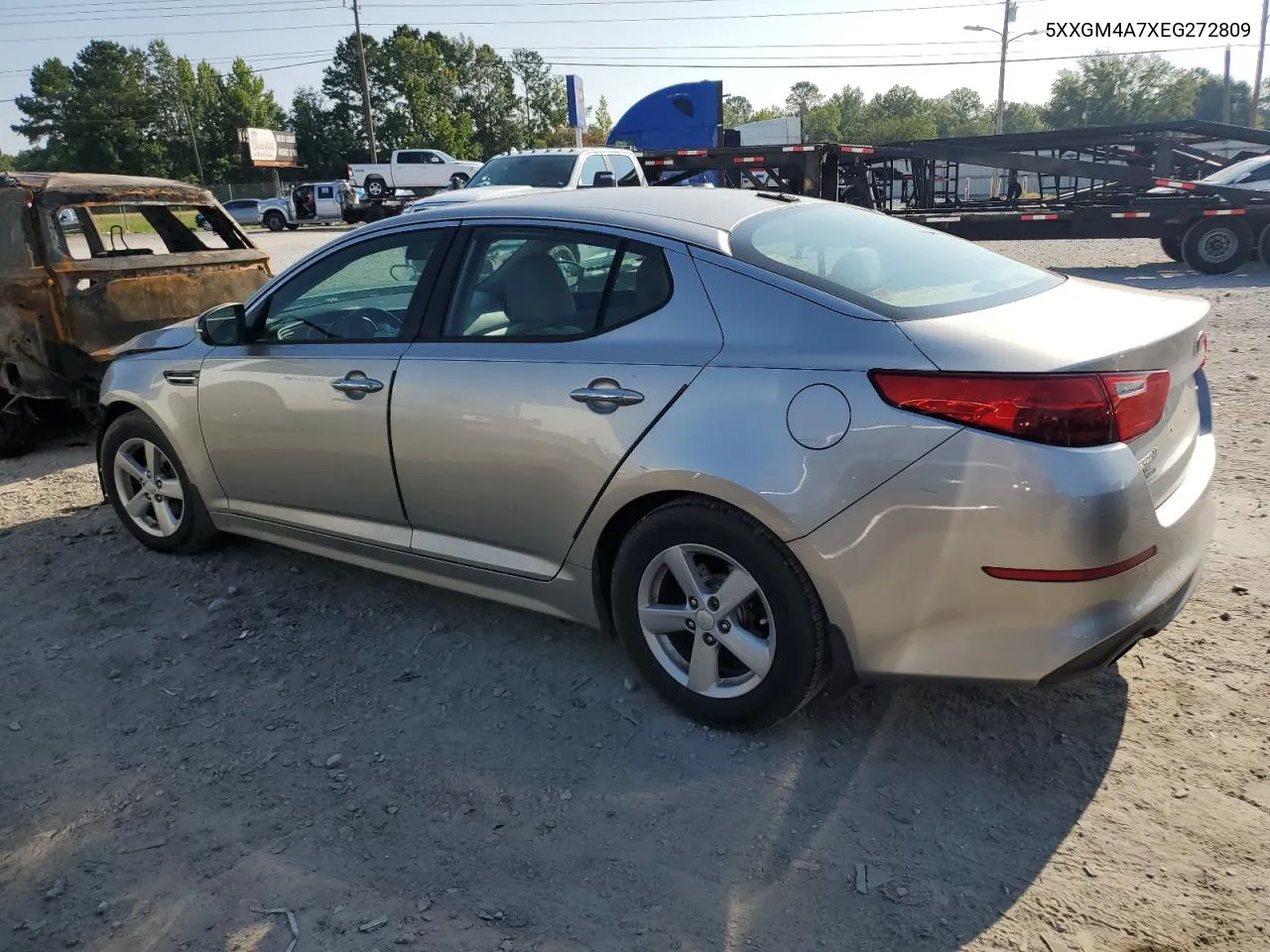 2014 Kia Optima Lx VIN: 5XXGM4A7XEG272809 Lot: 68014774