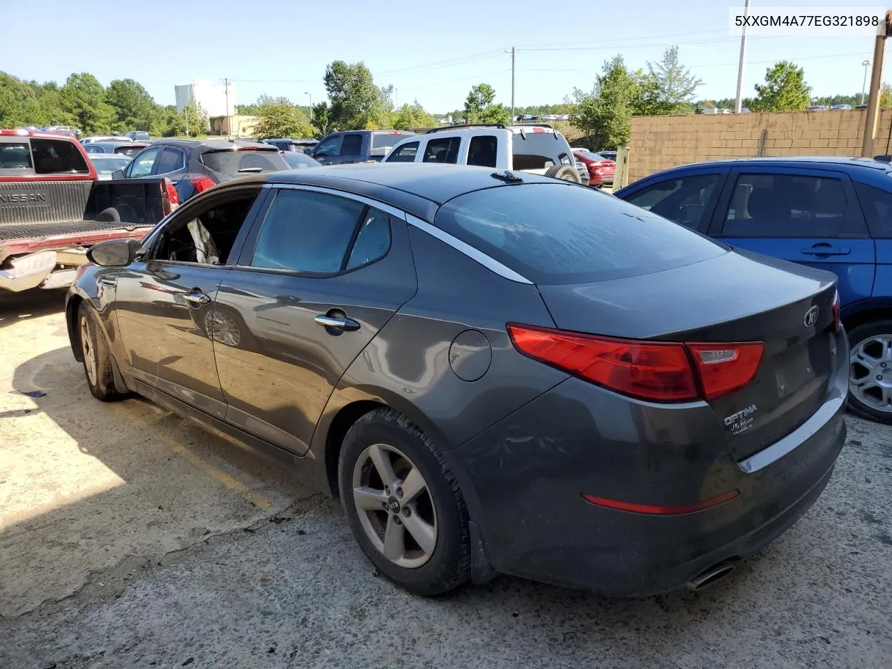 5XXGM4A77EG321898 2014 Kia Optima Lx