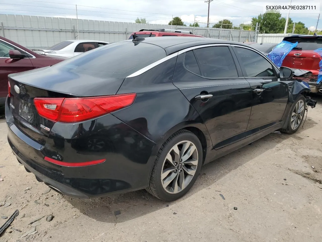 5XXGR4A79EG287111 2014 Kia Optima Sx