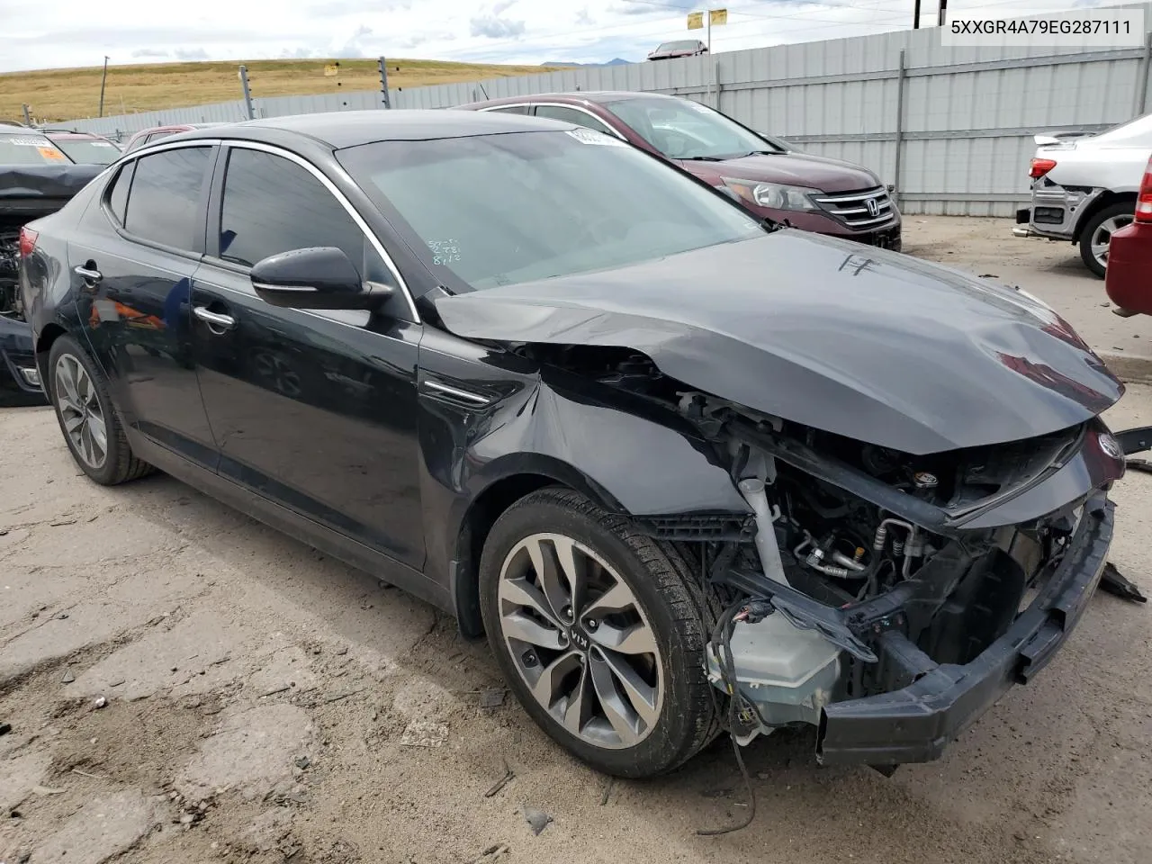 5XXGR4A79EG287111 2014 Kia Optima Sx