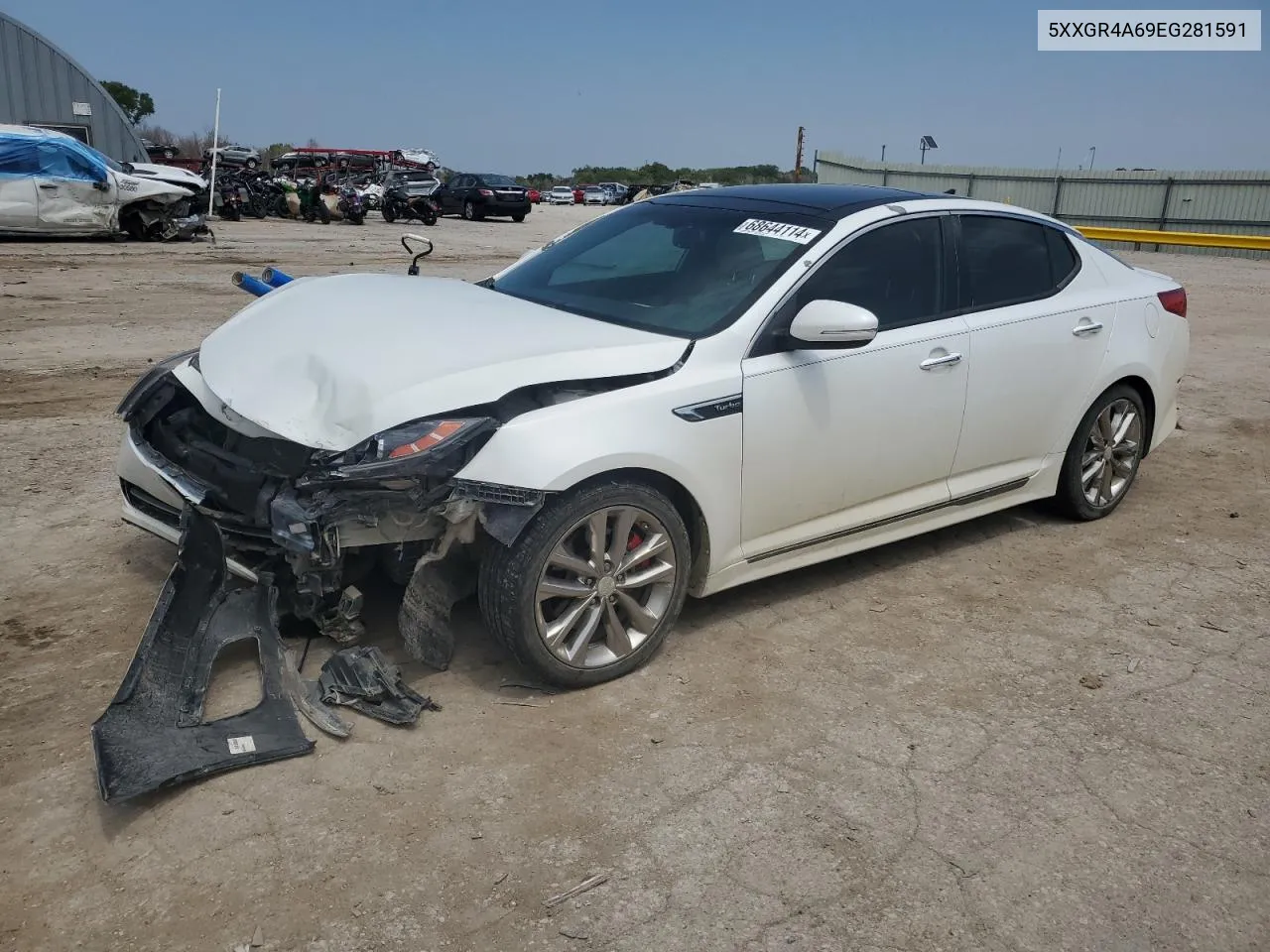 2014 Kia Optima Sx VIN: 5XXGR4A69EG281591 Lot: 68644114